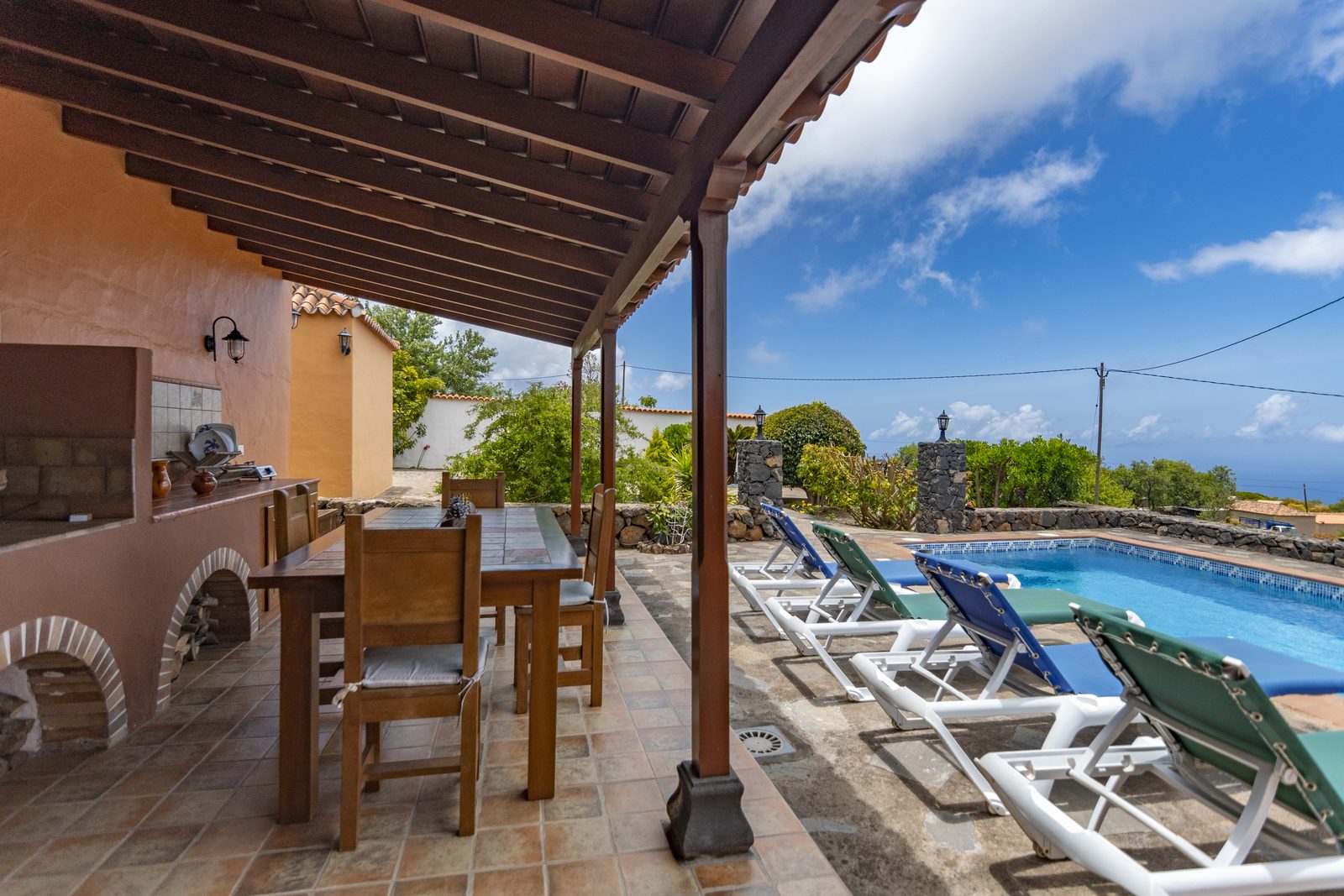Vakantiehuis met privé zwembad in Puntagorda (LP1181), La Palma