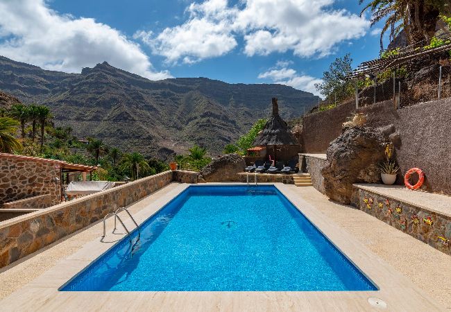Huis in Mogán - GC0280 Villa met privézwembad in El Sao, Arguineguín Huis in Mogán - GC0280 Villa met privézwembad in El Sao, Arguineguín