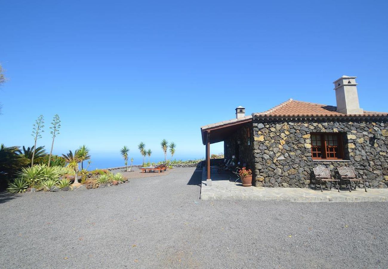 Gîte Rural à Fuencaliente - LP1083 Maison avec vue sur la mer à Fuencaliente