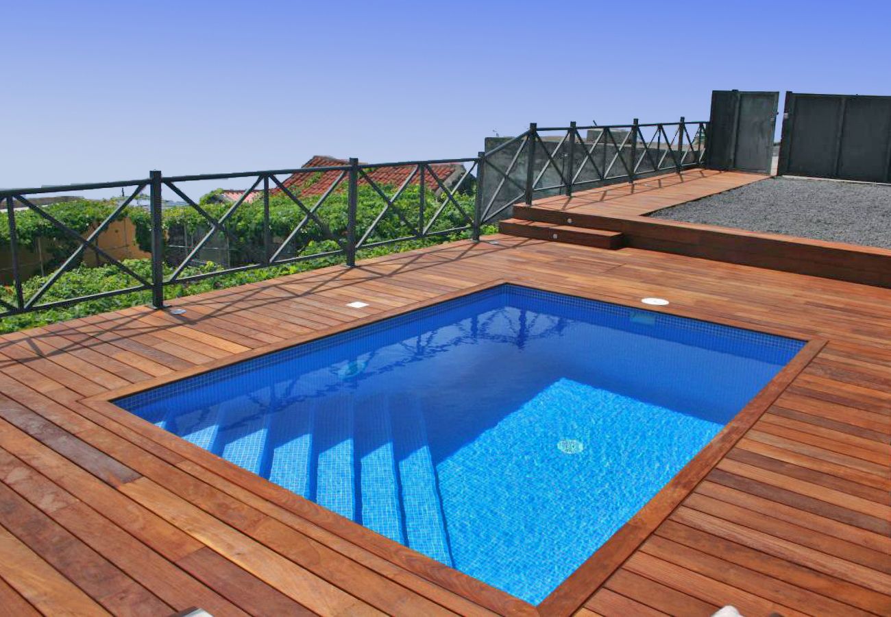 Gîte Rural à Fuencaliente - LP1084 Maison de vacances avec piscine privée à Fuencaliente