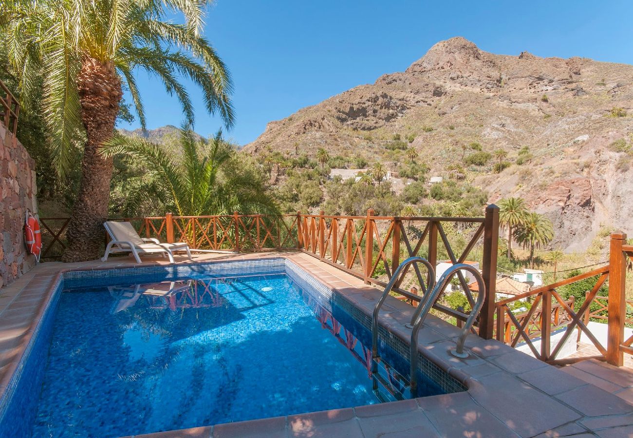 Cottage in San Bartolomé de Tirajana - GC0261 Vakantiehuis met prive zwembad in San Bartolome