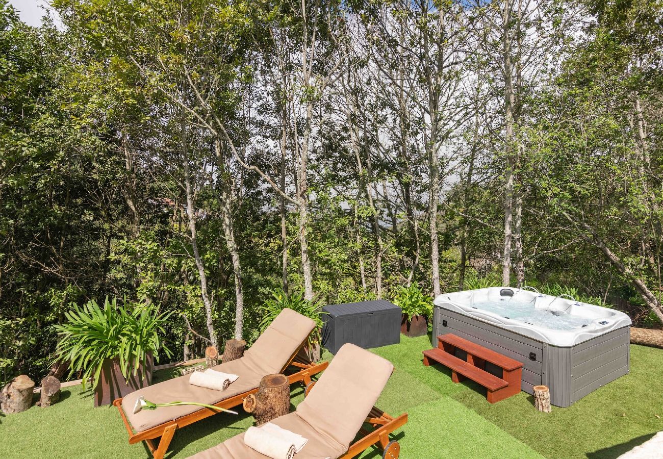 Cottage in Moya - GC0004 Gezellig grothuisje en privéjacuzzi in Fontanales