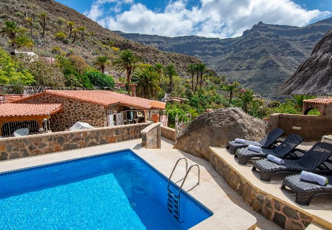 Huis in Mogán - GC0280 Villa met privézwembad in El Sao, Arguineguín