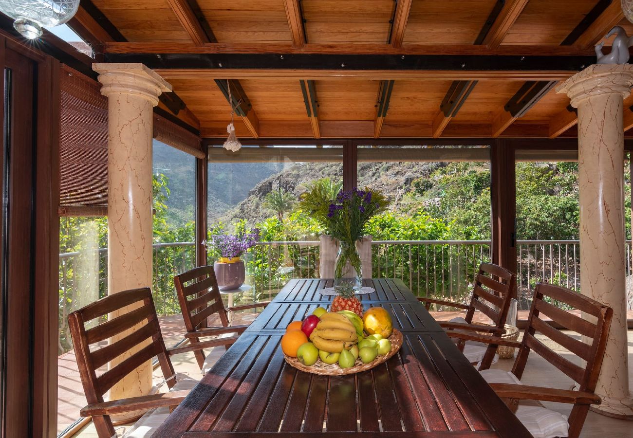 Huis in Mogán - GC0280 Villa met privézwembad in El Sao, Arguineguín