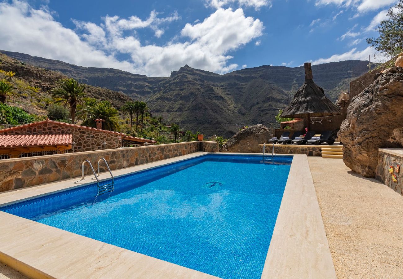 Huis in Mogán - GC0280 Villa met privézwembad in El Sao, Arguineguín