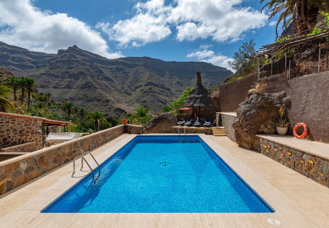 Huis in Mogán - GC0280 Villa met privézwembad in El Sao, Arguineguín