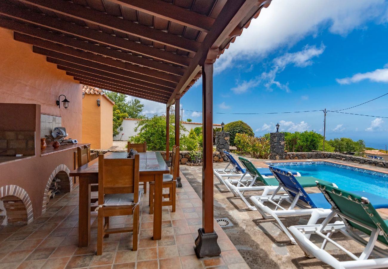 Cottage in Puntagorda - LP1181 Vakantiehuis met privé zwembad in Puntagorda