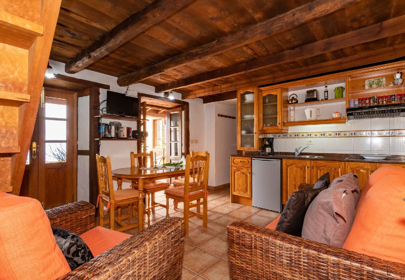Cottage in Puntagorda - LP1181 Vakantiehuis met privé zwembad in Puntagorda