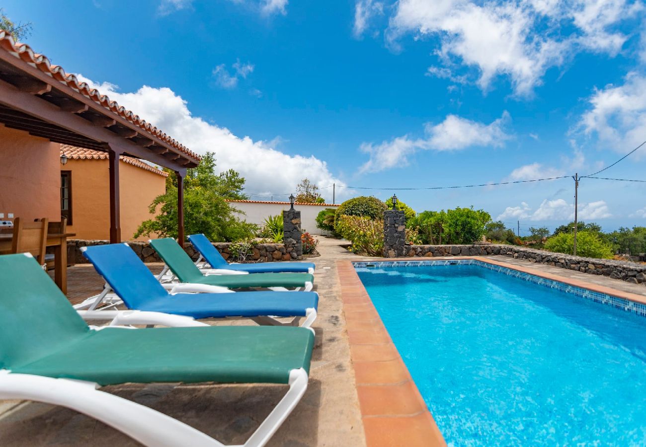 Cottage in Puntagorda - LP1181 Vakantiehuis met privé zwembad in Puntagorda