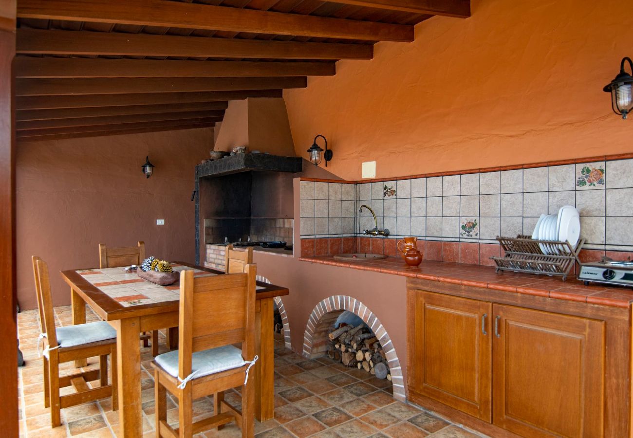 Cottage in Puntagorda - LP1181 Vakantiehuis met privé zwembad in Puntagorda