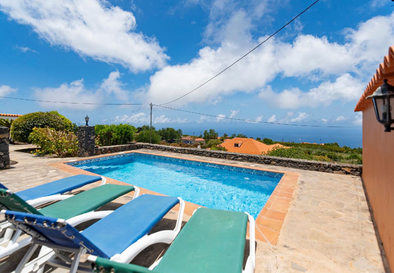 Cottage in Puntagorda - LP1181 Vakantiehuis met privé zwembad in Puntagorda