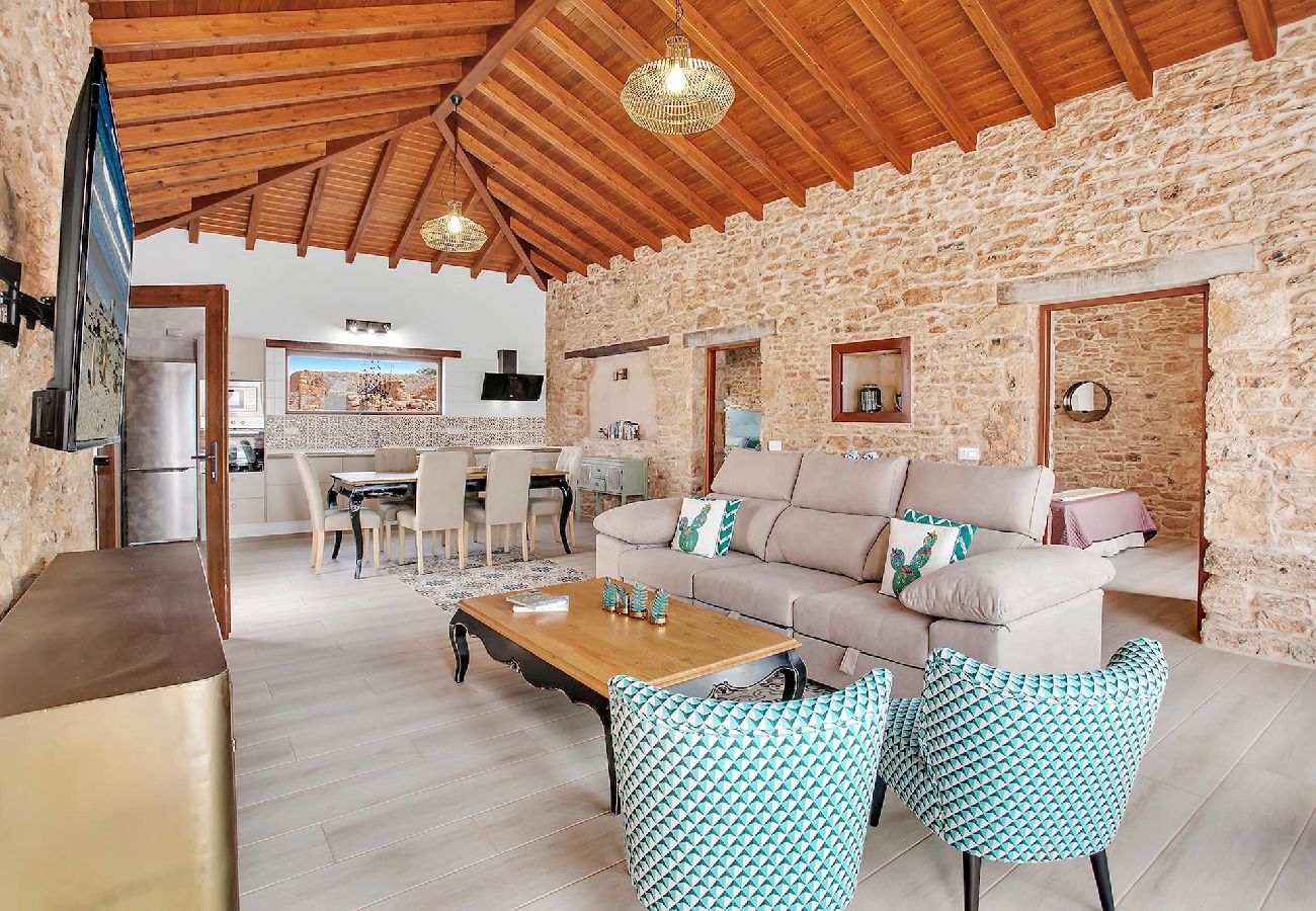 Cottage in Tuineje - FV4303 Vakantiehuis met privé zwembad in Tiscamanita
