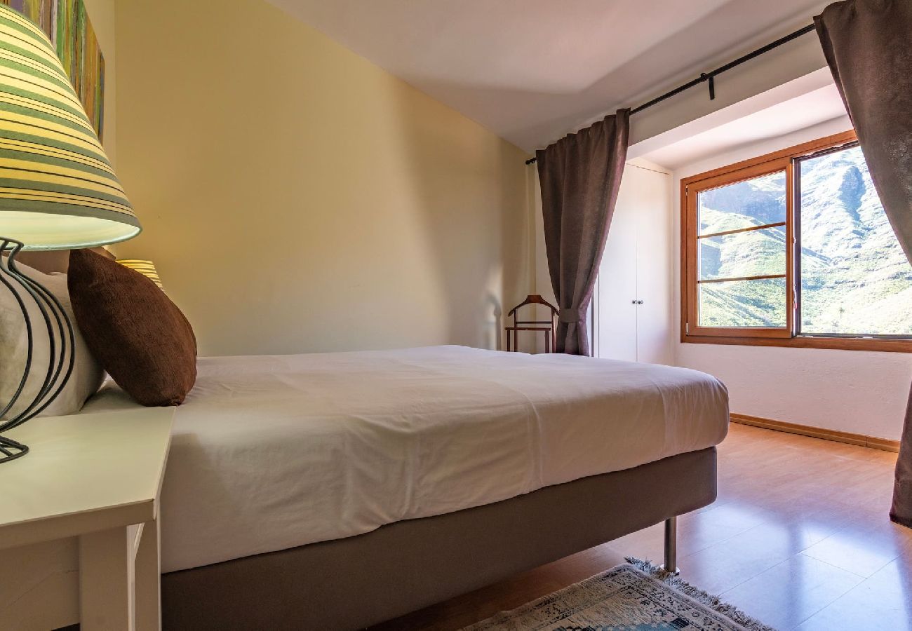 Huis in Agaete - GC0366 Vakantiehuis met verwarmd privé zwembad in Agaete 