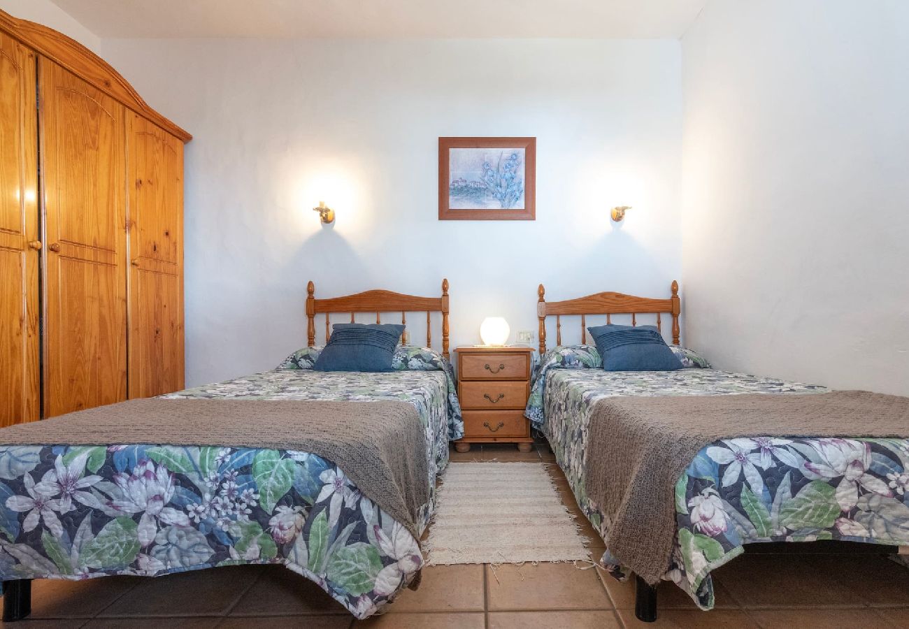 Cottage in Puntagorda - LP1182 Vakantiehuis met gedeeld zwembad in Puntagorda