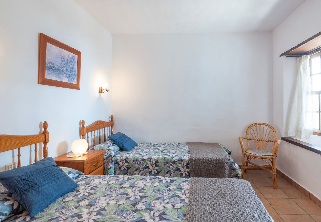 Cottage in Puntagorda - LP1182 Vakantiehuis met gedeeld zwembad in Puntagorda