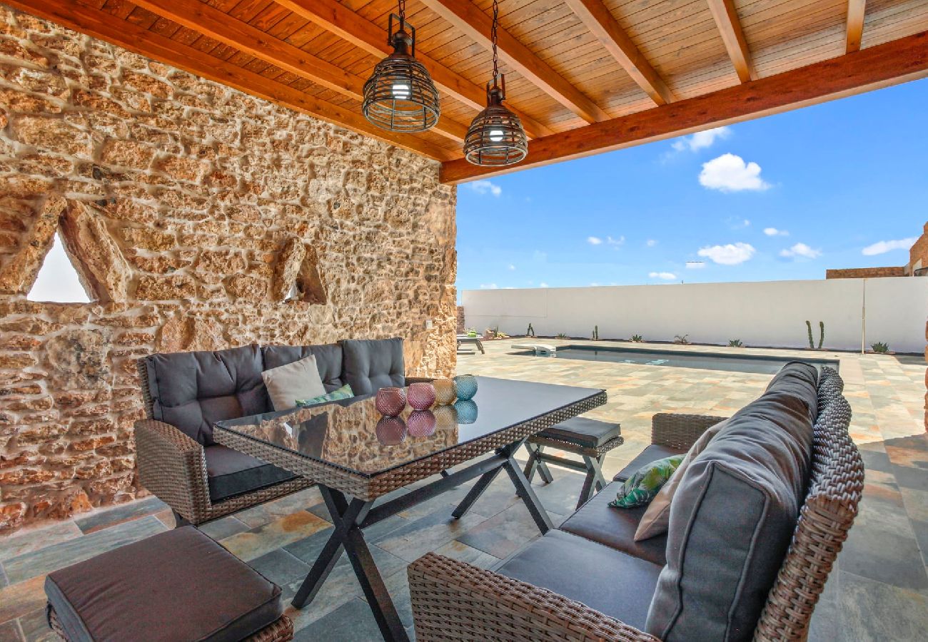 Cottage in Tuineje - FV4304 Vakantiehuis met privé zwembad in Tiscamanita