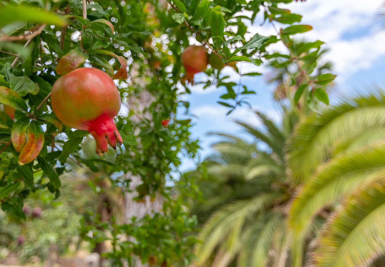 Huis in Mogán - GC0284 Vakantiehuis met gedeeld zwembad in Mogán