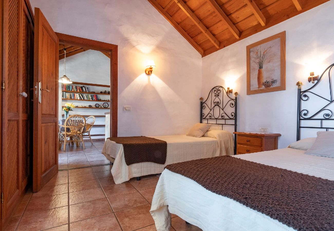 Cottage in Puntagorda - LP1184 Vakantiehuis met gedeeld zwembad in Puntagorda