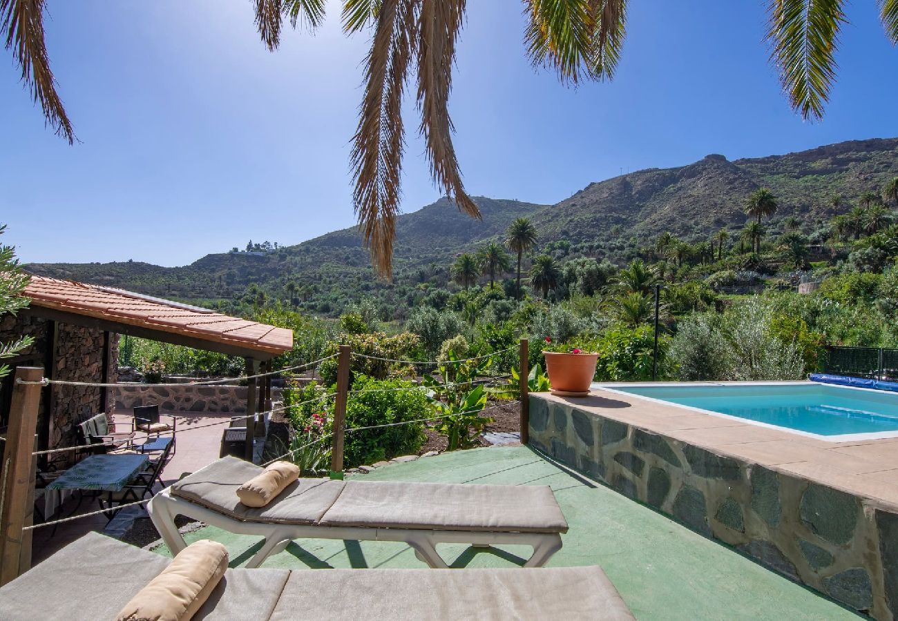 Huis in Agüimes -  GC0251 Vakantiehuis met privé zwembad in Temisas