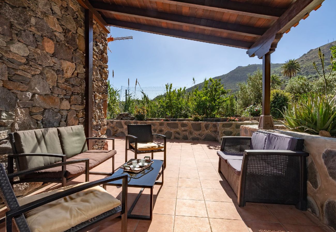 Huis in Agüimes -  GC0251 Vakantiehuis met privé zwembad in Temisas