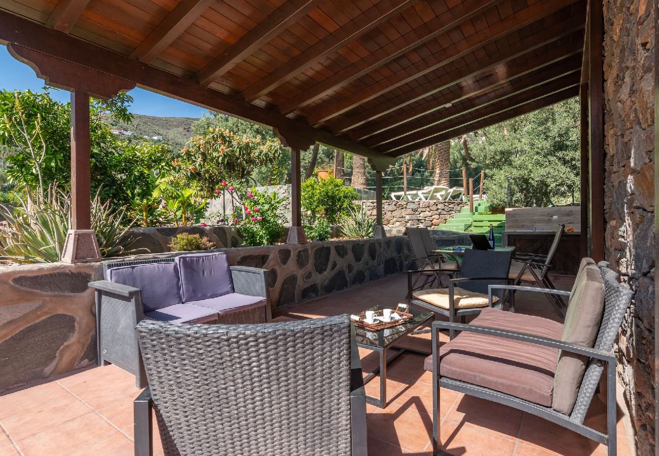 Huis in Agüimes -  GC0251 Vakantiehuis met privé zwembad in Temisas