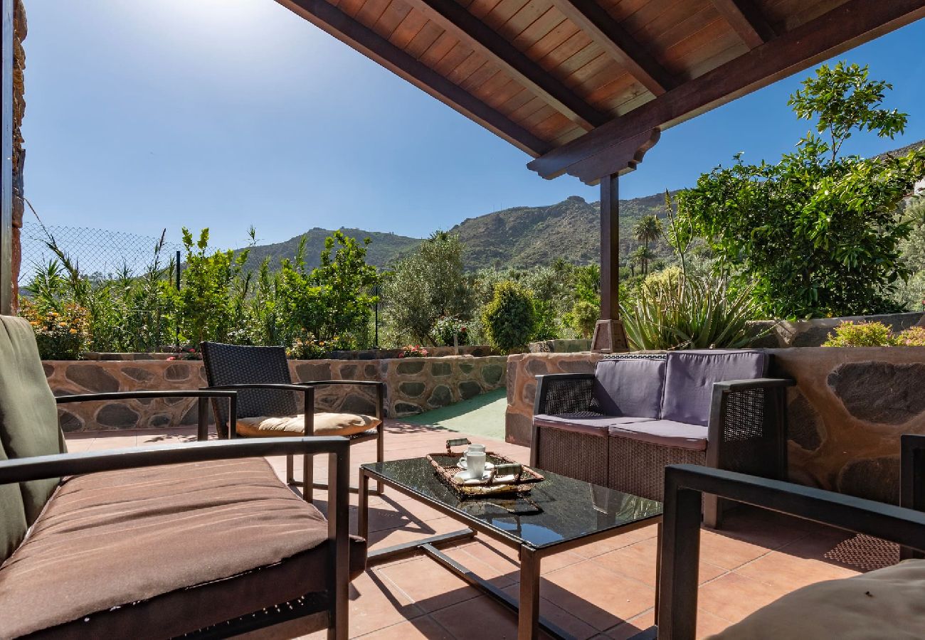 Huis in Agüimes -  GC0251 Vakantiehuis met privé zwembad in Temisas
