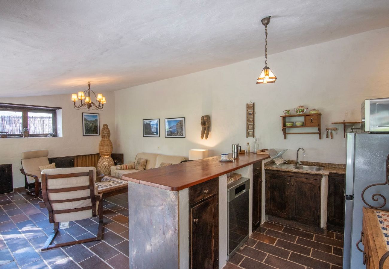 Huis in Agaete - GC0369 Vakantiehuis met privé zwembad in El Risco